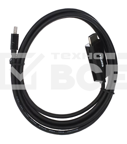 Кабель-переходник Mini DisplayPort M => HDMI M 1.8m Telecom (TA695-1.8m)