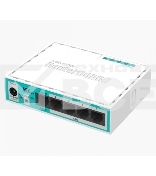 Маршрутизатор MikroTik RB750r2 hEX lite 5x10/100 Mbps