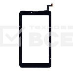 Сенсорное стекло (тачскрин) для Prestigio Wize 1177 4G, черное, фото3
