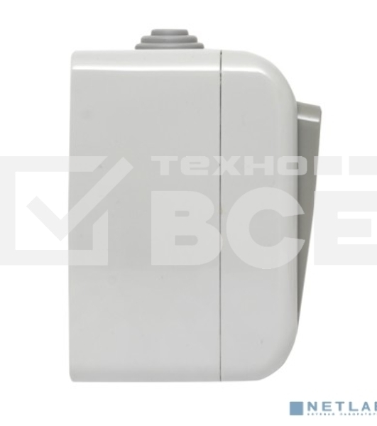 Выключатель 2-клавишный 10А IP54 серый EKF Мурманск