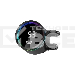 Система охлаждения PCCooler DA360 Pro ARGB Digital BK (300W, 360mm, LED temp., Black, ARGB/ Fans: 3x120mm, 75.8CFM, 33.7dBA, 2200RPM/ Pump height 57mm, 28dBA, 3000RPM, Rad thickness 27mm/ S: 1851, 1700, 1200, 20XX, 115X, AM5, AM4), фото6