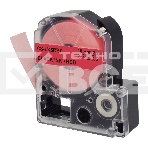 Картридж ленточный Cactus CS-LK5RBP черный шрифт, красный фон (18 мм, 9 м) для Epson LW400/LW700/LW600P/LW1000P/K400/Z700/Z900, фото4