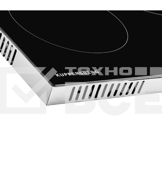 Встраиваемая варочная панель ECS 702 электрическая, 75 см, 5 конфорок, черный цвет