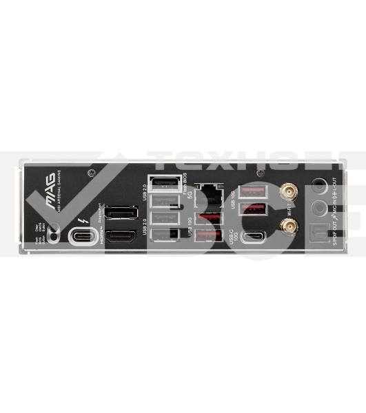 Материнская плата MSI MAG B860 TOMAHAWK WIFI, LGA 1851, Intel B860, 4xDDR5, 4xSATA, 3xM.2, 1xPCIe 4.0 x4, 1xPCIe 5.0 x16, 1xDP, 1xHDMI, 1xUSB-C, 1x 5Gb LAN, 4xUSB-A 2.0, 4xUSB-A 3.2 Gen 2, 7.1, 2x3.5 мм, TOSLINK, ATX