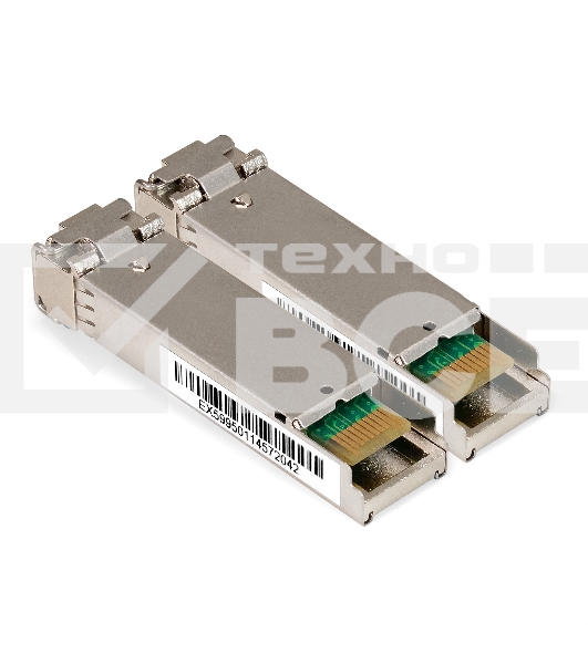 Комплект: Сетевой адаптер SFP ExeGate EXE-82576-F2 + 2xТрансивер Single-Mode до 20км ExeGate EXT-1G-SM1310-LC2-20KM (EX296229RUS: PCI-E x1 v2.0, порты 2x SFP (10/100/1000Mb/s), Gigabit Server NIC Intel Chipset 82576-F2 + 2xEX298328RUS: Tx:1310/Rx:1310 нм,