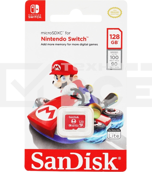 Карта памяти MICRO SDHC 32GB UHS-I SDSQXAO-128G-GN3ZN SANDISK