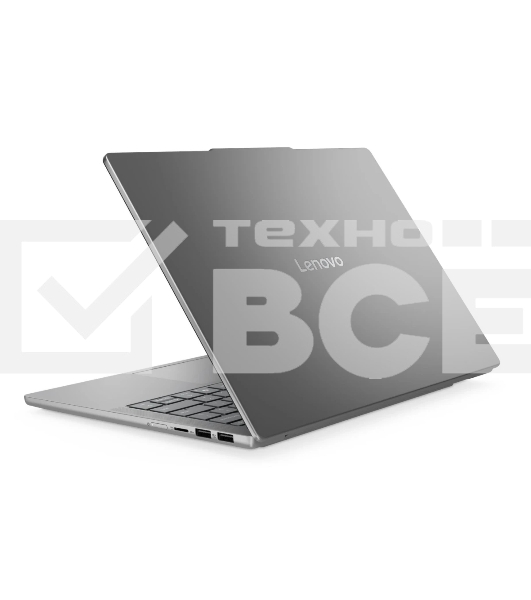 Ноутбук Lenovo IdeaPad Slim 5 14AHP10 14'(1920x1200 OLED)/AMD Ryzen 7 8845HS(3.8Ghz)/16384Mb/512PCISSDGb/noDVD/Int:AMD Radeon 780M/Cam/BT/WiFi/60WHr/war 1y/1.39kg/luna grey/noOS + 65W, RU kbd