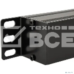 Блок распределения питания Rexant для 19' шкафов, горизонтальный, 6 розеток СЕЕ 7/4, 16A, фильтр, выкл, алюм корп, шнур 2м, вилка СЕЕ 7/7, фото6