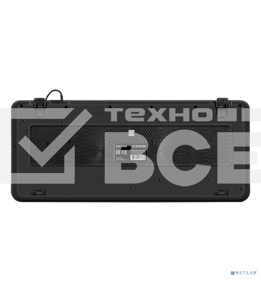 Клавиатура проводная ExeGate Professional Standard LY-E5500M, USB, черный