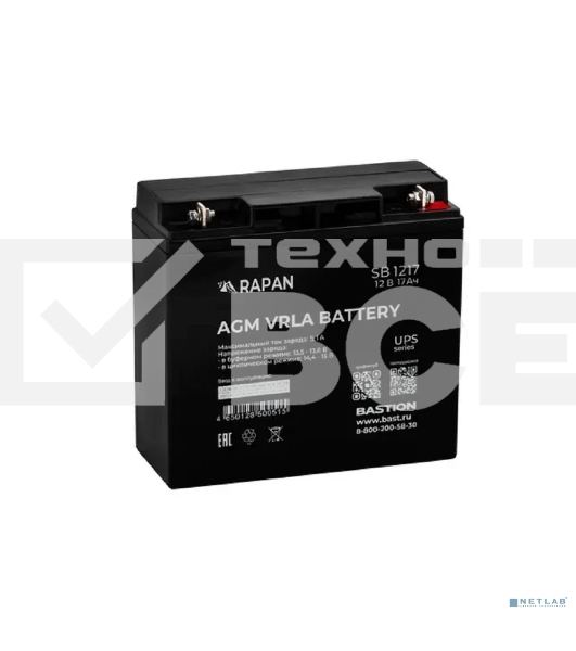 Батарея для ИБП Бастион RAPAN SB 1217 12В 17Ач