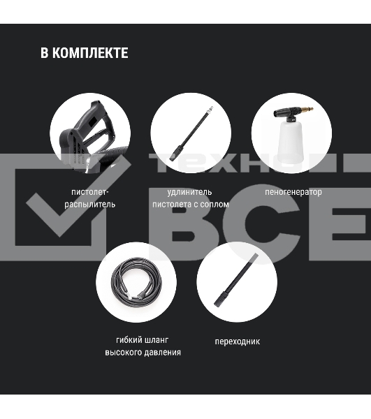 Мойка высокого давления KOLNER KHPW 1650FSP