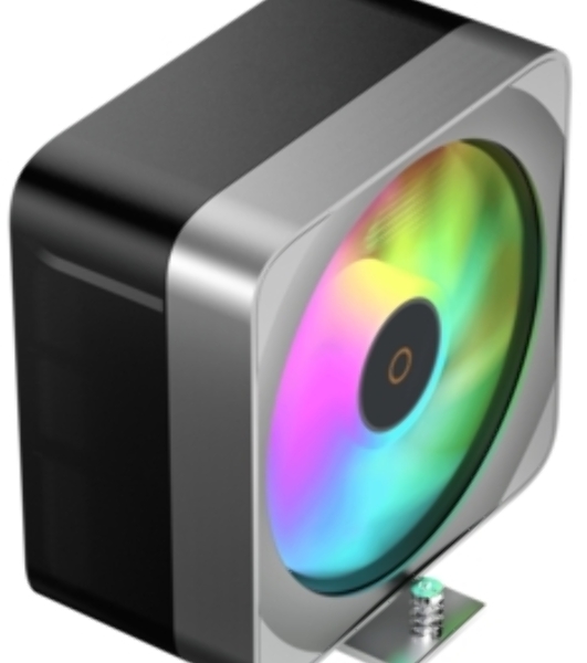Кулер для процессора Cooler Ocypus Delta A40 BK ARGb Delta-A40-BK1NAWN00X-GL черный 120мм алюминий+медь 2000rpm 29db 4-pin 220W 156мм