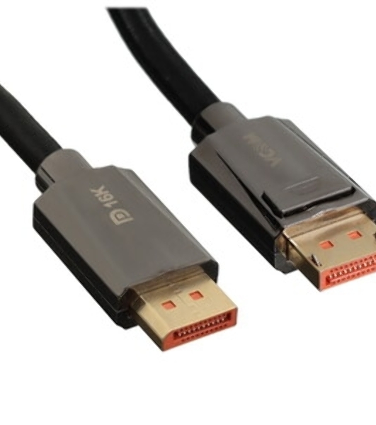 Кабель соединительный DisplayPort v2.1 40Gbps, 8K@60Hz, 2 м, медь, VCOM CG651-2.0