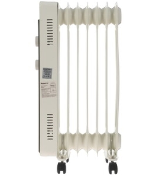 Обогреватель масляный Centek CT-6222-7 (7 секций) белый, 600/900/1500 Вт, 15 м2, 3 режима, термостат