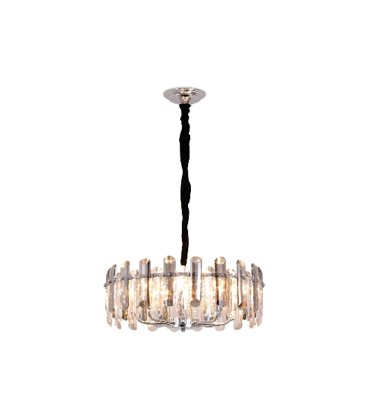 Светильник Ambrella light TR5303/8 CH/SM хром/дымчатый E14/8 max 40W D500*615