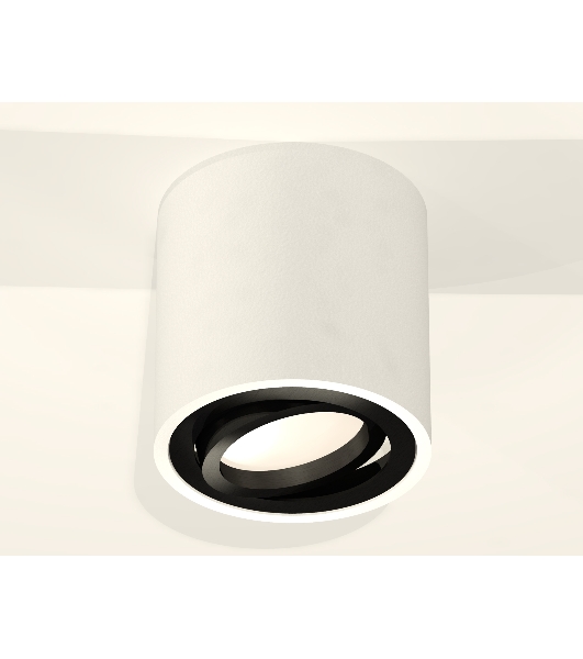 Светильник Ambrella Light XS7531002 SWH/PBK белый песок/черный полированный MR16 GU5.3 (C7531, N7002)