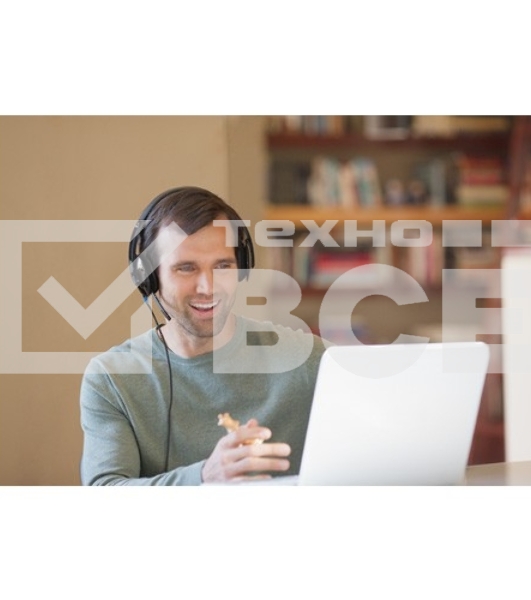 Гарнитура проводная Logitech H540 USB (981-000480)