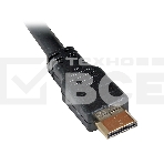 Кабель Cablexpert HDMI-mini HDMI CC-HDMI4C-6, 19M/19M, v2.0, медь, позол.разъемы, экран, 1.8м, черный, пакет, фото3
