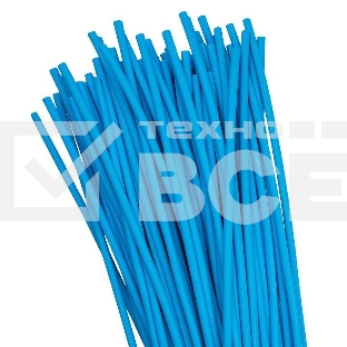 Термоусаживаемая трубка ТУТ 6/3 синяя EKF PROxima tut-6-g-1m EKF