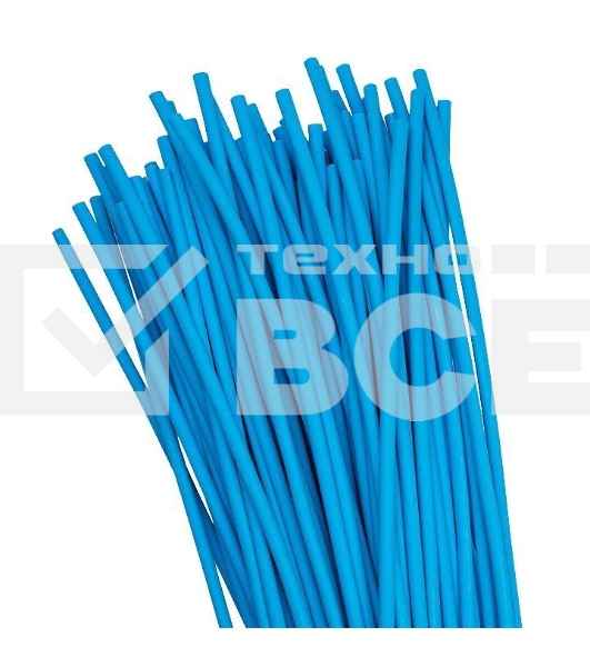Термоусаживаемая трубка ТУТ 6/3 синяя EKF PROxima tut-6-g-1m EKF