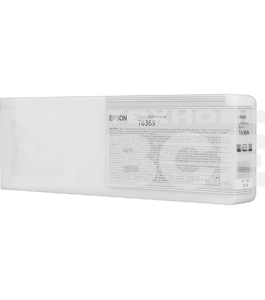 Картридж струйный EPSON C13T636900 светло-серый (700 мл) для Stylus Pro 7700, 7890, 7900, 9700, 9890, 9900, WT7900