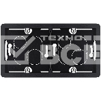 Коробка накладного монтажа 2 поста антрацит, фото4