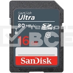 Флеш карта SDHC 16Gb UHS-I SANDISK SDSDUNS-016G-GN3IN, фото2