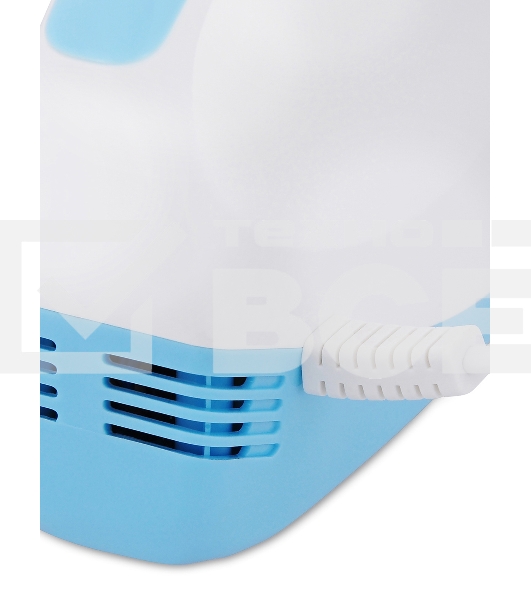 Миксер ручной Starwind SHM-261 250Вт белый/голубой