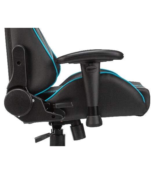 Кресло игровое A4Tech X7 GG-1200 черный/голубой искусственная кожа крестовина пластик