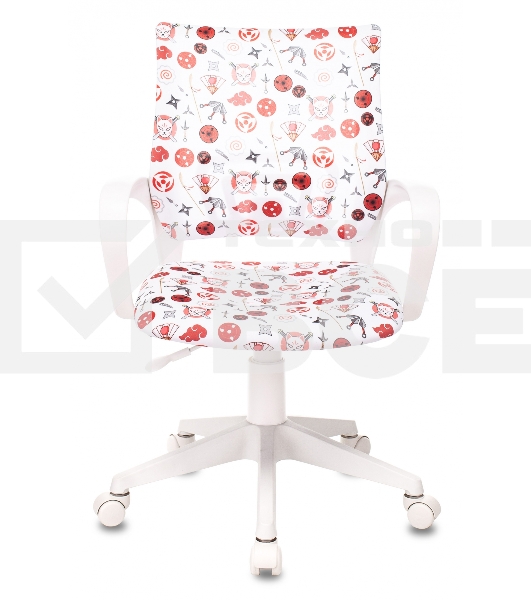 Кресло детское Бюрократ KD-W4 белый крестовина пластик пластик белый