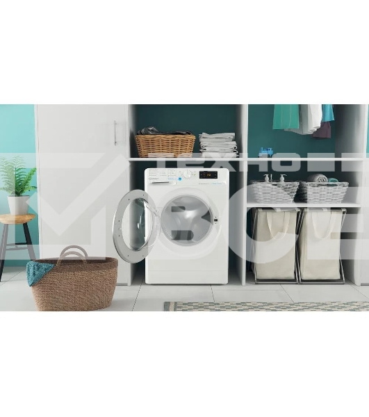 Стиральная машина Indesit BWSE 71252X WSV RU белый, загрузка фронтальная 7 кг, 1200 об/мин., класс: А