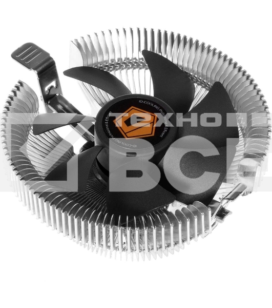 Кулер Cooler ID-Cooling DK-01 черный/серебристый 92мм алюминий 2500rpm 29db 95W 52мм