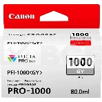 Картридж струйный Canon PFI-1000 GY серый, фото2