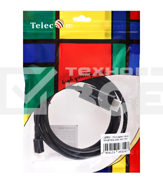 Кабель-переходник Mini DisplayPort M => HDMI M 1.8m Telecom (TA695-1.8m)