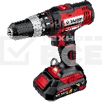 Дрель-шуруповерт аккумуляторная Зубр ДШУ-185-22, Аккумуляторный, 18В, 2 АКБ, Ударный, Кейс, фото3