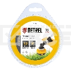 Леска для триммера круглая 3 мм х 15 м, блистер FLEX CORD Denzel, фото3