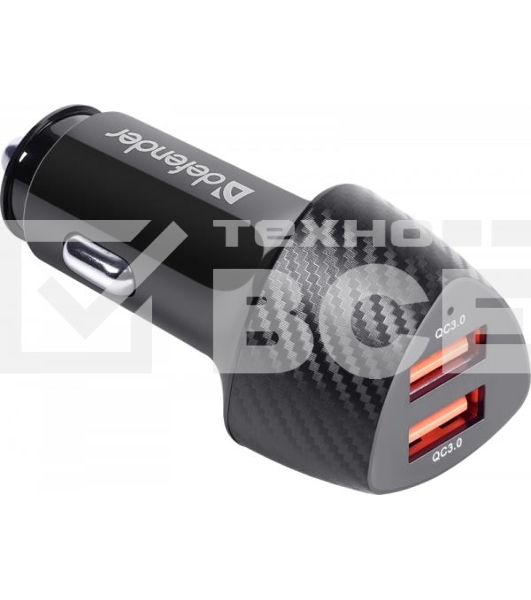 Зарядное устройство для авто Defender UCA-81 36W 2XUSB 83845