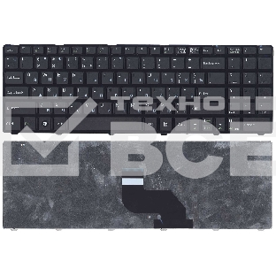 Клавиатура для ноутбука MSI CR640 CX640 черная с рамкой