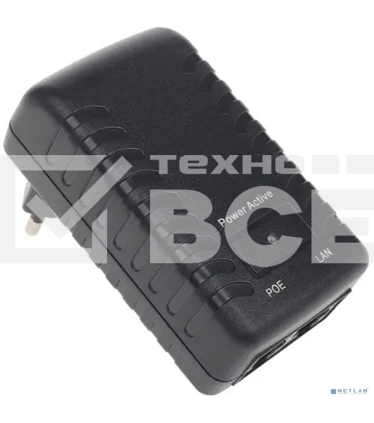 Блок питания для видеокамер ORIENT SAP-48POE вход: ~110-240 В, 50/60Гц; выход: 48 В, 500 мА