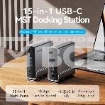Мультифункциональная док-станция Vention USB Type C 15 в 1, фото5