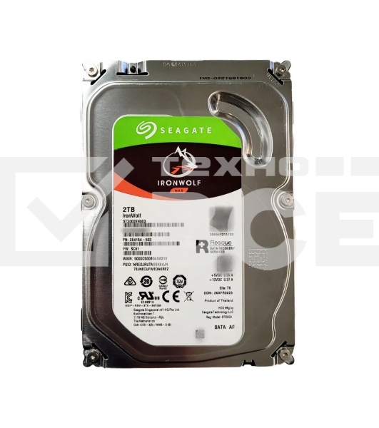 Жесткий диск Seagate SATA-III 2TB ST2000VN003 NAS Ironwolf (5400rpm) 256Mb 3.5