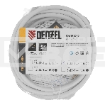 Шнур сетевой Energy Series, ПВС, 3 м, 3х1 мм, с неразборной вилкой, белый Denzel, фото7