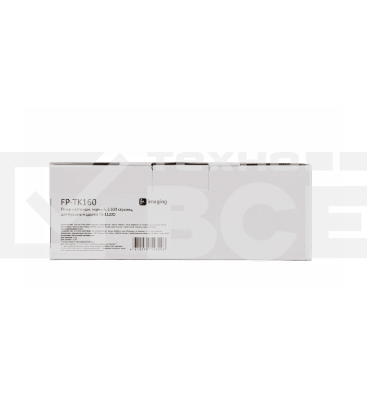 Картридж лазерный F+ imaging, черный, 2 500 страниц, для Kyocera моделей FS-1120D (аналог TK-160 /1T02LY0NLC), FP-TK160
