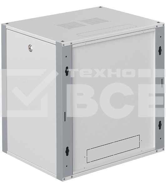 Шкаф коммутационный Sysmatrix (WP 6306.710) настенный 6U 600x350мм пер.дв.стекл 60кг серый IP20