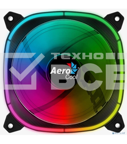 Вентилятор Aerocool / Formula Astro 12 ARGB черный, 120 мм, 1000 об/мин, 17.5 дБ, 6 pin