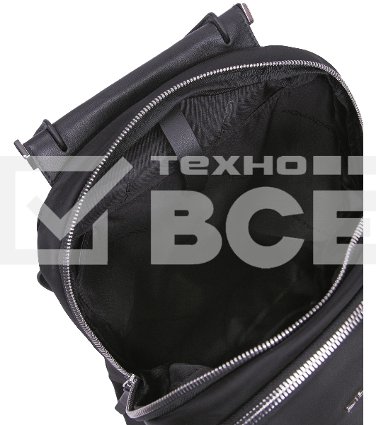 Рюкзак женский Piquadro Lyra CA5566W92T/N черный ткань/натур.кожа