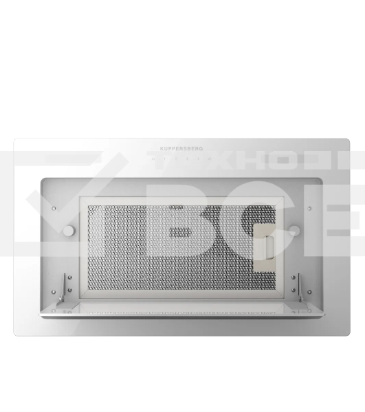 Вытяжка встраиваемая Kuppersberg Inflat 60 W белый, 60 см, 780 куб. м/ч, 65 дБ