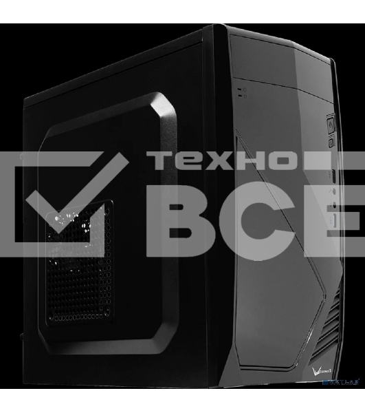 Компьютерный корпус Aerocool/Formula Cs-102 (mATX, без БП, 1x USB3.0, 1x USB2.0) черный