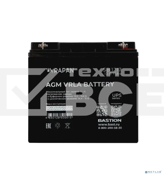 Батарея для ИБП Бастион RAPAN SB 1217 12В 17Ач