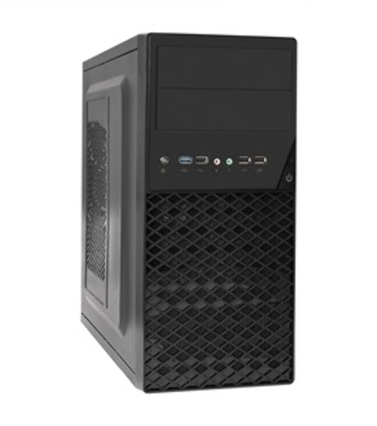 Компьютерный корпус Minitower ExeGate BAA-403U2-UNS400 (mATX, БП UNS400 с вент. 12см, 1*USB/2*USB 3.0, HD Audio, черный)